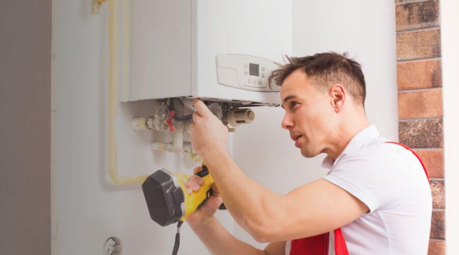 Local water heater installation in Preston, OK